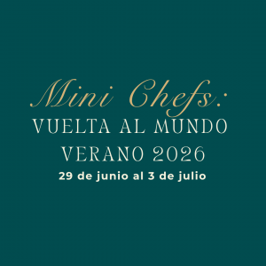 Mini Chefs: Semana del 29 de junio al 3 de julio – Verano 2026