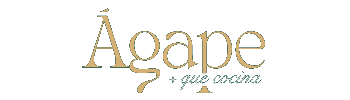 Agape logo transparente - Ágape, escuela de cocina en Madrid
